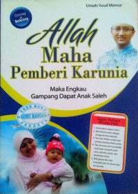 Allah Maha Pemberi Karunia