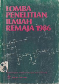 Lomba Penelitian Ilmiah Remaja 1986