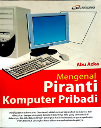 Mengenal Piranti Komputer Pribadi