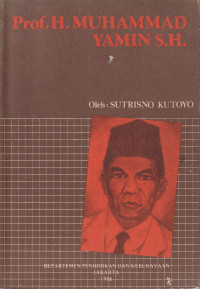 Prof. H. Muhammad Yamin, S.H