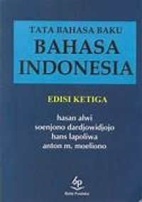 Tata Bahasa Baku Bahasa Indonesia